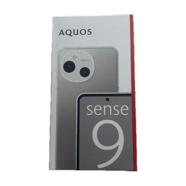 AQUOS sense9 SH-M29 6.1インチ メモリー8GB ストレージ256GB ホワイト