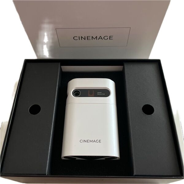 CINEMAGE mini プロジェクター ピュアホワイト