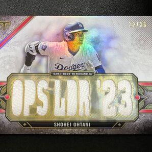 大谷翔平 2024 Topps Triple Threads GAME-USED JERSEY RELIC 36枚限定