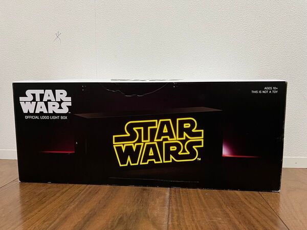 未使用品 スターウォーズ オフィシャル ロゴ ライトボックス