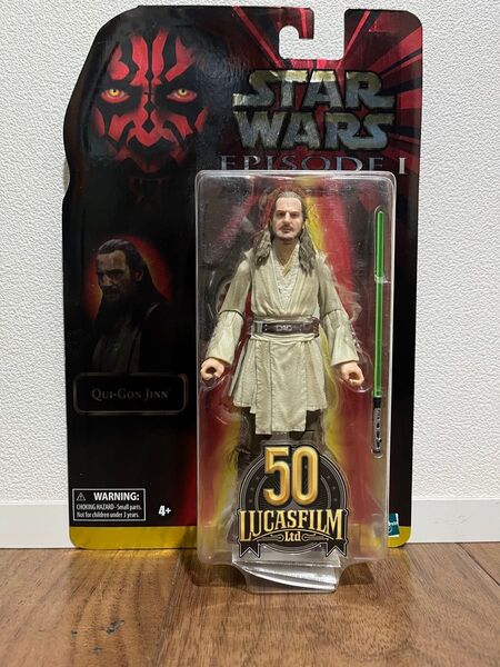 未開封 スターウォーズ ブラックシリーズ ルーカスフィルム50周年記念限定商品 クワイ ガン ジン