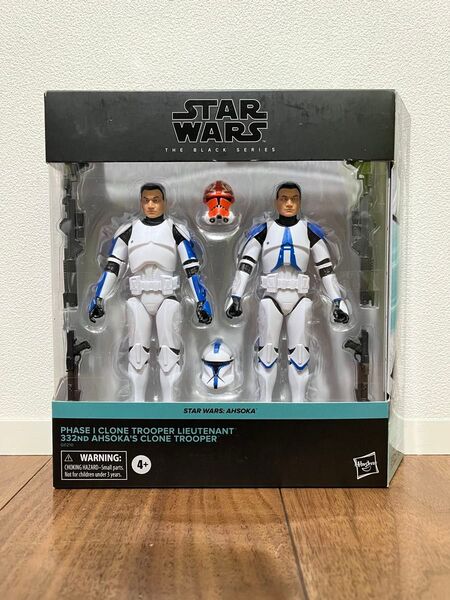 未開封 ハズブロ スターウォーズ ブラックシリーズ フェーズ1 クローントルーパールテナント 332 アソーカ クローントルーパー