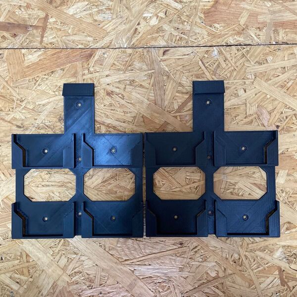 送料無料ミルウォーキー パックアウト マウント 黒ABS仕様 小型用 H