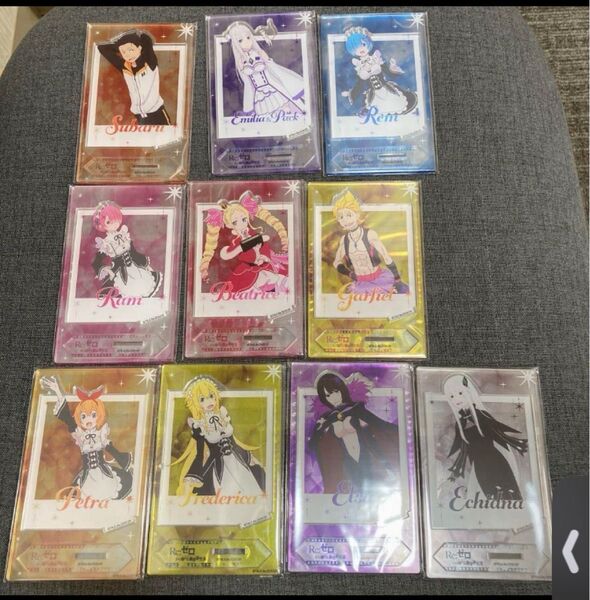 Re:ゼロから始める異世界生活 フォトスタイルアクスタ 全10種 コンプリート