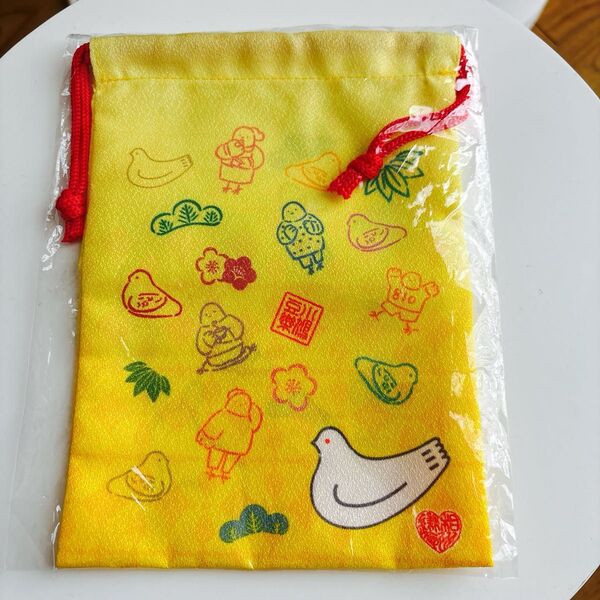 『卯年限定巾着』鳩サブレー巾着袋【未開封】