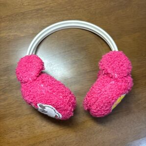 【近日処分品】 ディズニー ミニー イヤーマフラー 耳あて ディズニーランド