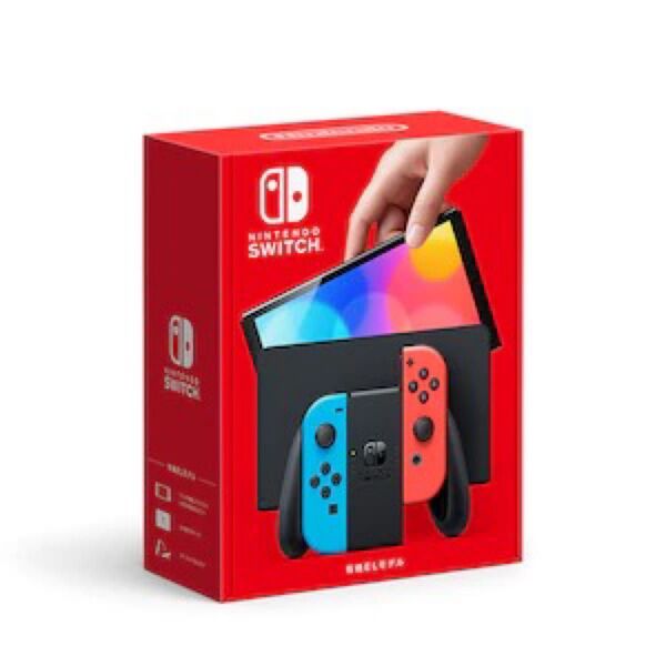 新品未開封 Nintendo Switch 本体 有機ELモデル ネオン