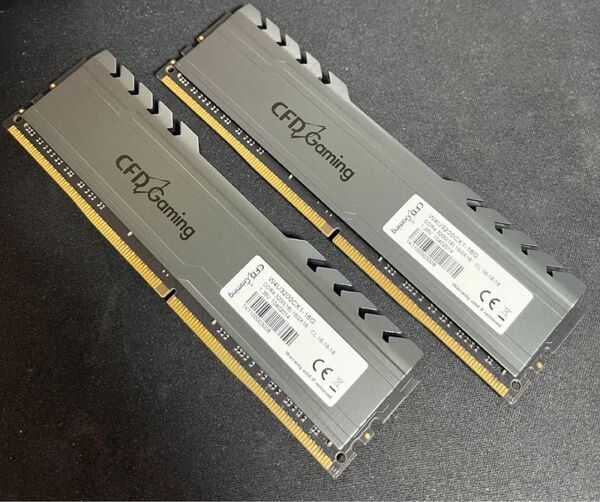 W4U3200CX-1-16GB16GB 2枚 DDR4 メモリ デスクトップ用 CFD Gaming
