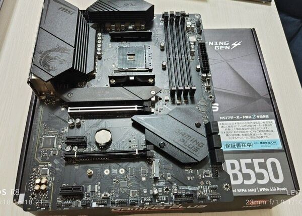 msi B550 GAMING PLUS マザーボード AMD Ryzen