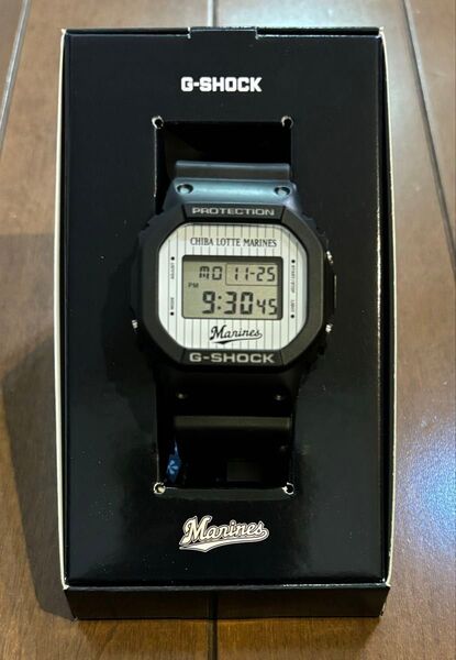 【数量限定】CASIO G-SHOCK 千葉ロッテマリーンズ 腕時計 デジタル DW-5600VT 新品未使用