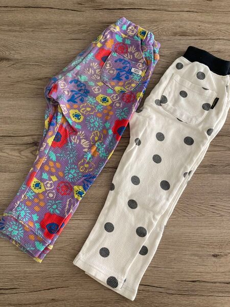 markey's&しまむら キッズ パンツ 110&120 2点セット