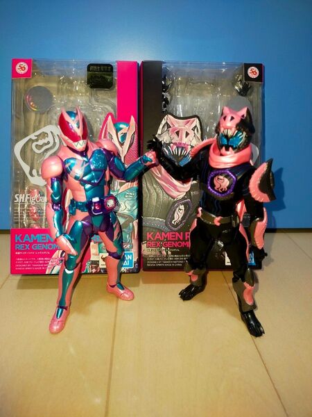 S.H.Figuarts フィギュアーツ 仮面ライダーバイス&仮面ライダーリバイ レックスゲノム 開封品