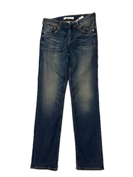未使着用☆サイズLL☆カルバンクラインCALVIN KLEIN JEANS ☆ストレッチ♪ストレートデニム W31 X L32