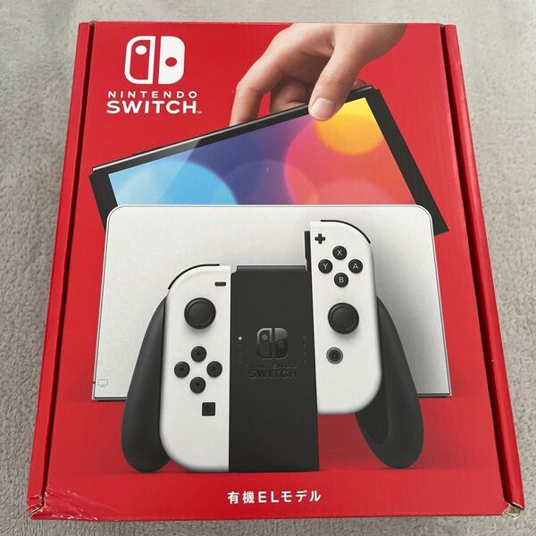 【新品未使用】Nintendo Switch 有機ELモデル ホワイト おまけ付き