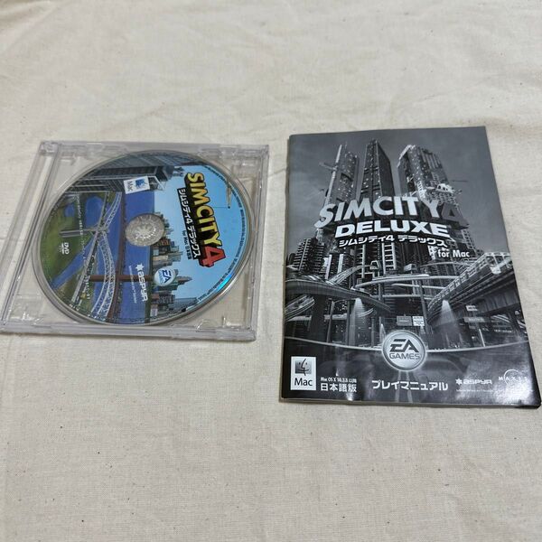 SIMCITY4 DELUXE シムシティ4 デラックス for Mac 日本語版
