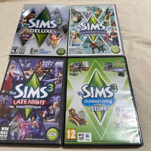 The Sims3 4個セット まとめ売りfor win & Mac