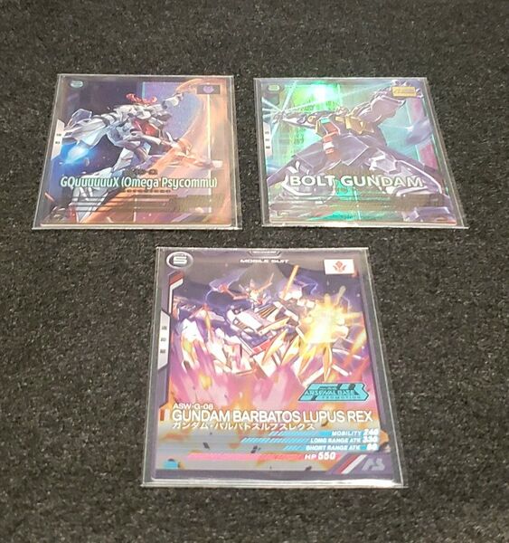 機動戦士ガンダム アーセナルベース FQ02 P ジークアクス(オメガ・サイコミュ) ボルトガンダム プロモ ガンダムバルバトス