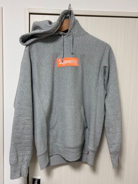 Supreme Box Logo Hooded Sweatshirt "Hether Grey" (17FW) Lサイズ