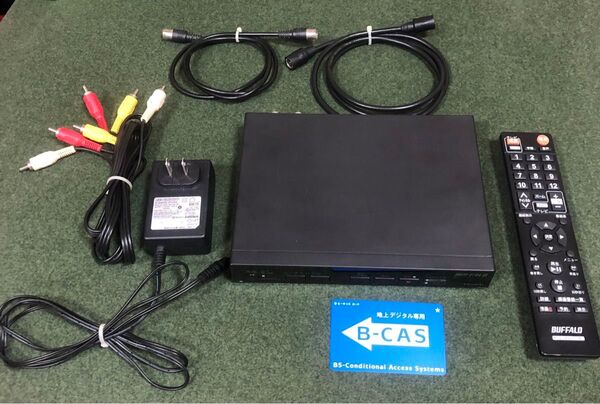 地上デジタルレコーダー バッファロー DTV-H500R 内蔵HDD 録画 動作確認済 初期化済