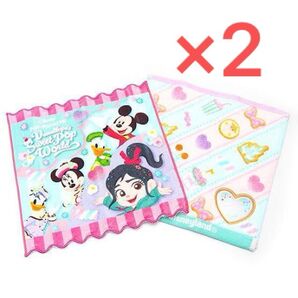 ディズニーランド パルパルーザ ヴァネロペ ハンカチタオル2枚セット×2