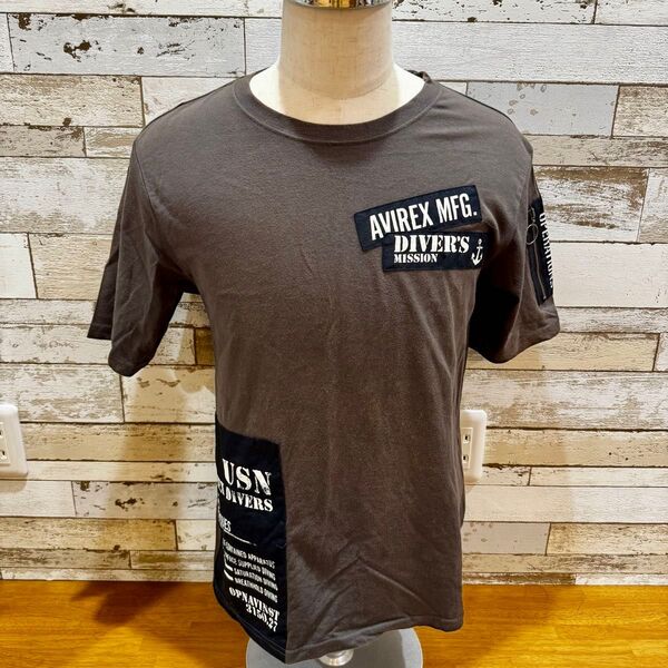 【AVIREX】 ライブTシャツ風 Lサイズ