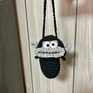パクパクモンスター リップケース ゴリラ ハンドメイド キーホルダー