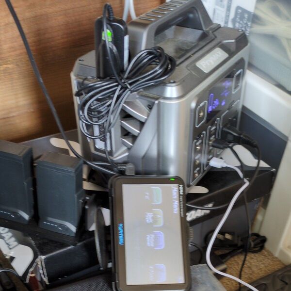 YUPITERU 電源ケーブル ポータブルナビ等