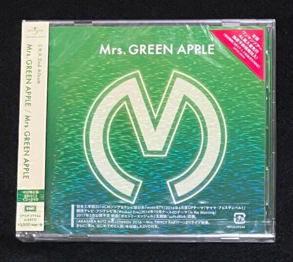 新品未開封 Mrs.GREEN APPLE 初回限定盤 2nd アルバム ミセスグリーンアップル CD DVD ミセス 見本品
