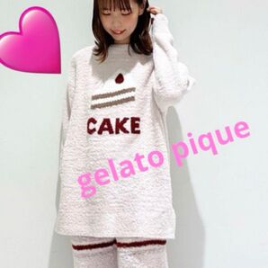 gelato pique パウダーデザートワンポイントプルーオーバー