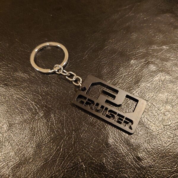 FJ CRUISER キーホルダー キーリング キーチェーン アクセサリー ブラック 黒 トヨタ TOYOTA