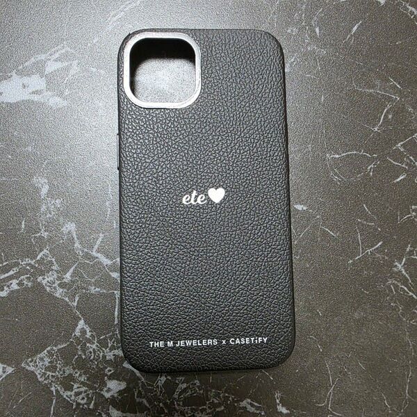 iPhone14 THE M JEWELERS x CASETiFY ブラック