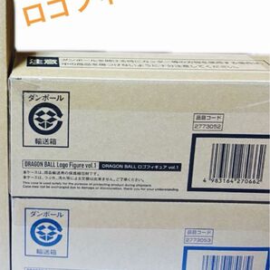 新品未開封品 ドラゴンボール ロゴフィギュア2種類 BANDAI