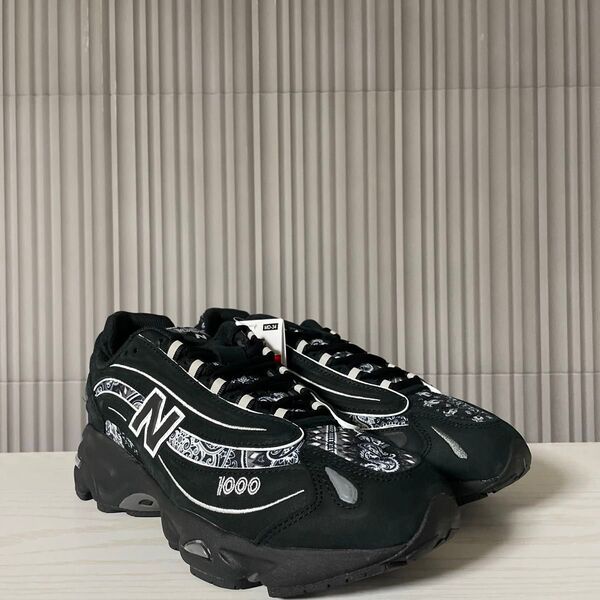 atmos × New Balance 1000 "bdhn/Black Paisley ニューバランス