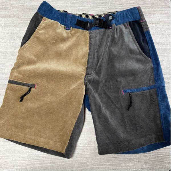 コロンビア コーデュロイ ハーフパンツ Mサイズ 登山 フェス