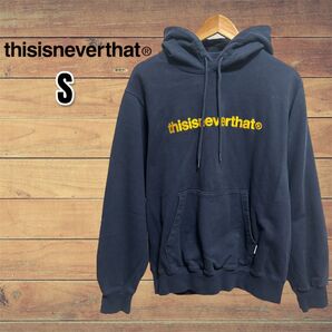 thisisneverthat パーカー 紺 ネバザ ネイビー