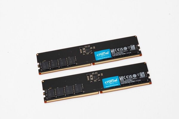 動作OK 美品 使用歴短 Crucial クルーシャル Micron 32GB 16GB×2枚 DDR5-4800