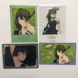 葬送のフリーレン 名刺 クリアカード DAISO ダイソー フォトカード ピクチャーム picharm ユーベル