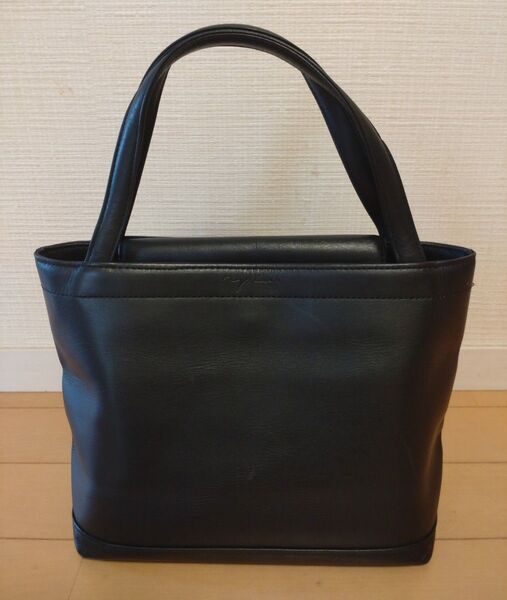 イザック レザー ハンド バッグ トート バッグ ブラック 黒 コーチ COACH y'saccs