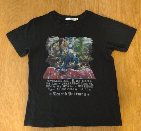 ユニクロ UNIQLO UT ポケモン ポケットモンスター Pokemon 半袖 キッズ 130 黒 Tシャツ ブラック