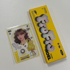 frufru カラコン フルーツジッパー クリアステッカー NOEL
