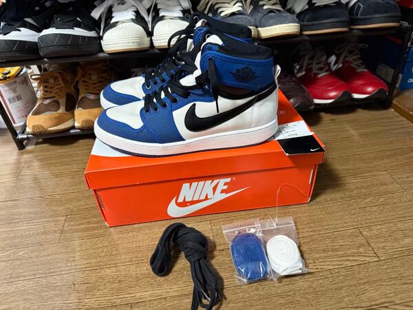 NIKE エアジョーダン1 AJKOストームブルー 27.5cm 85ブルズ