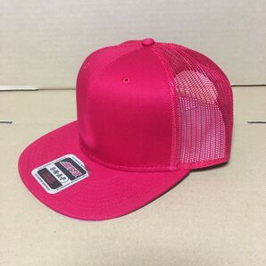 OTTO メッシュキャップ コットンツイルフラットバイザー レッド 赤色 RED 帽子 USA アメリカ 野球帽 無地