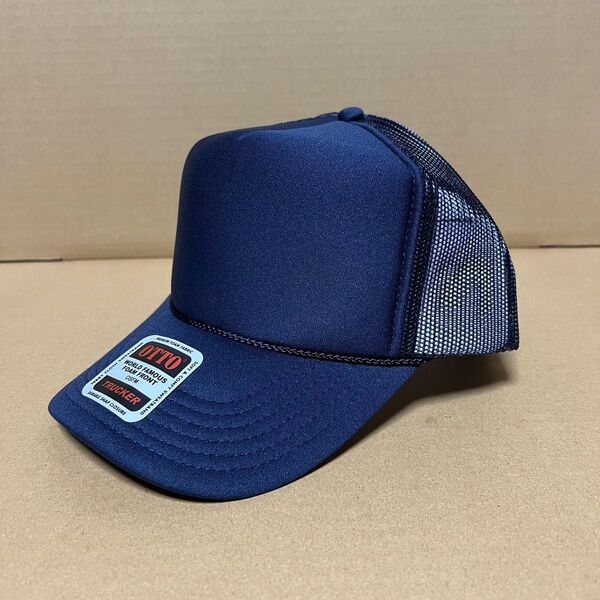 OTTO メッシュキャップ ネイビー 紺色 NAVY オットー CAP 帽子 無地 野球帽
