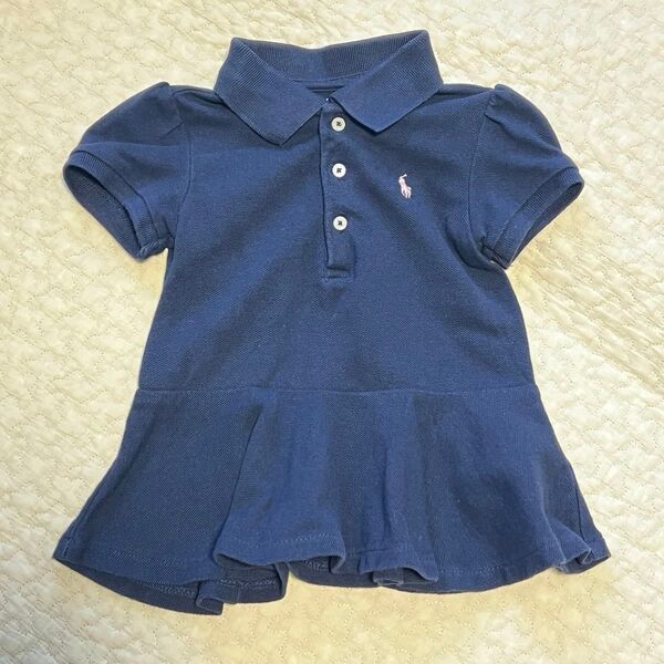 POLO ラルフローレン★ペプラムポロシャツ 18M/85サイズ