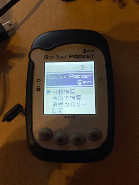 Shot Navi Pocket neo ゴルフナビ GPS 距離計 P-02S ブラック