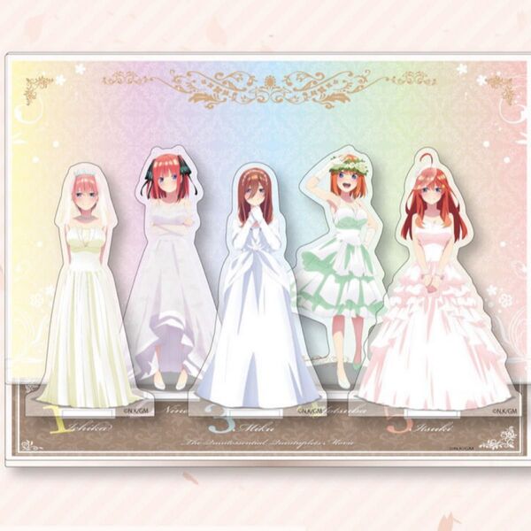 映画 五等分の花嫁 ジオラマアクリルスタンド ウェディングドレス ver.