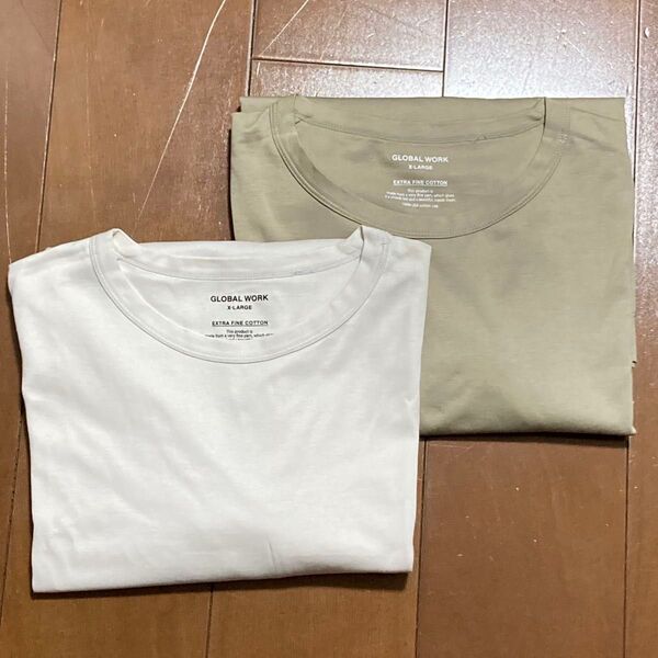 グローバルワーク 七分袖 長袖Tシャツ XLサイズ