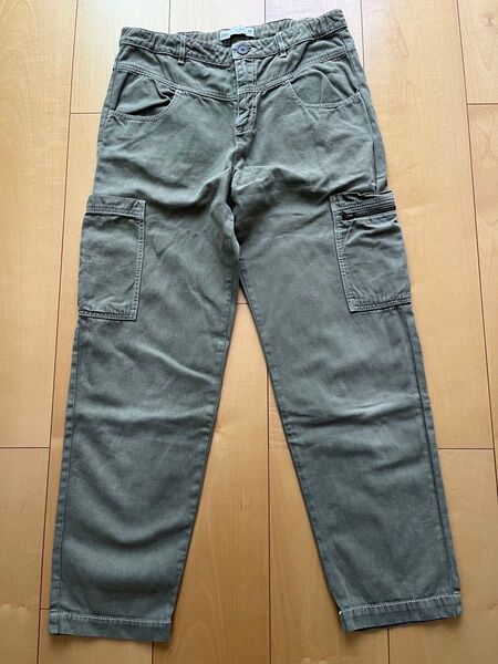 ZARA カーゴパンツ カーキ 150〜160