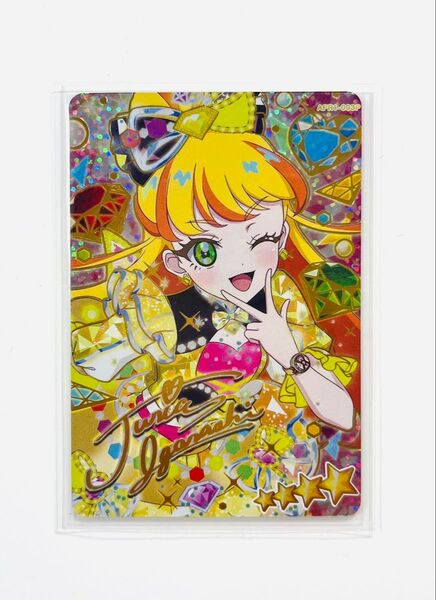 【ひみつのアイプリ】 アイプリ カード 星4 リング1弾 じゅりあ ジュエルバズリウムダイヤ サイン