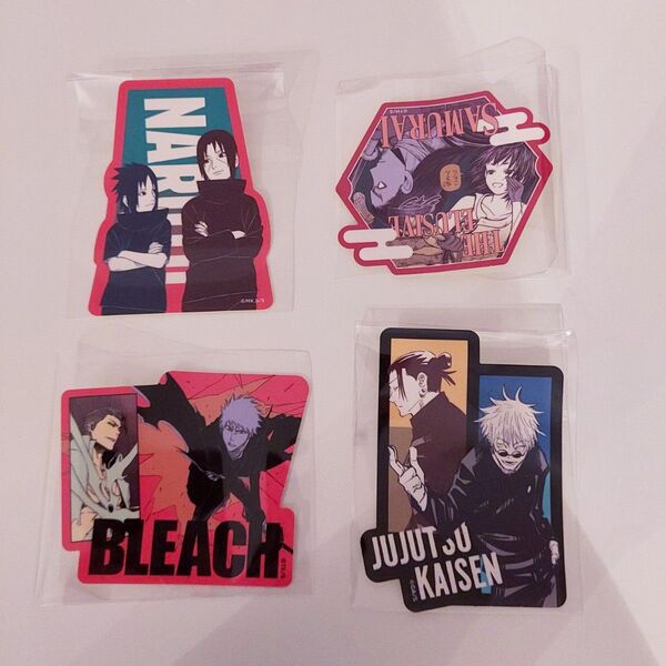 ジャンプフェスタ2025 ステッカーコレクション Buddy Hero vs Villan 呪術 BLEACH NARUTO